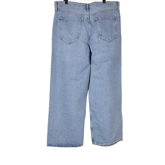 AGOLDE Low Rise Baggy Jeans in Void Size 30 - Picture 6 of 10